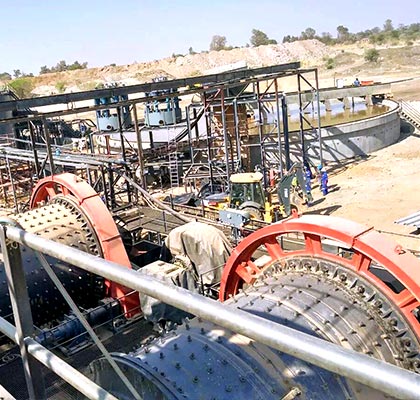 Gold Ore Processing Plant in Zimbabwe